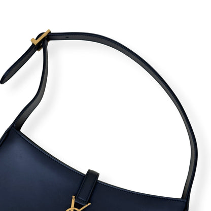 SAINT LAURENT LE 5 A 7 HOBO BAG BLACK | O/S, Black
