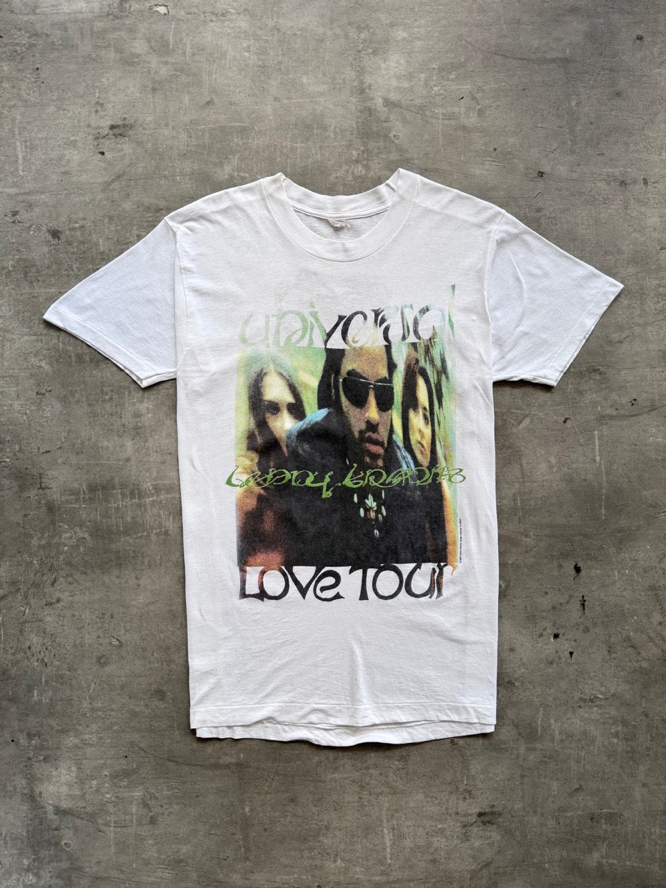 1993 Lenny Kravitz Love Tour Graphic Tee | Medium, Multicoloured