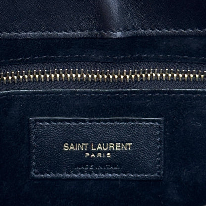 SAINT LAURENT LE 5 A 7 HOBO BAG BLACK | O/S, Black