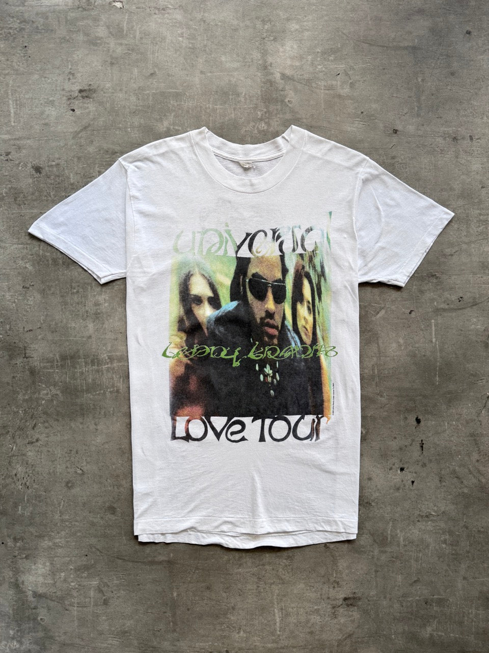 1993 Lenny Kravitz Love Tour Graphic Tee | Medium, Multicoloured