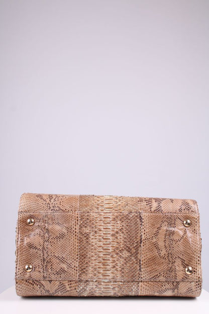 Jimmy Choo Rosalie Python large handbag Beige | O/S, Beige