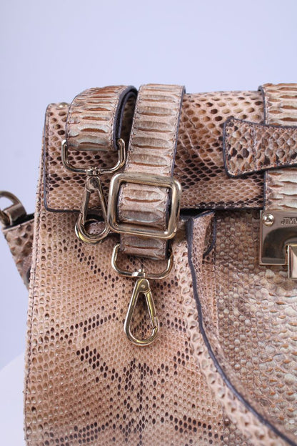 Jimmy Choo Rosalie Python large handbag Beige | O/S, Beige