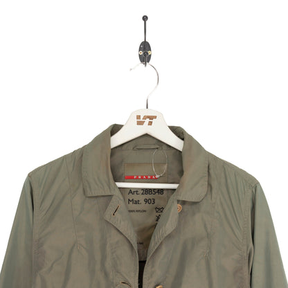 Prada Iridescent Waterproof Button Up Jacket