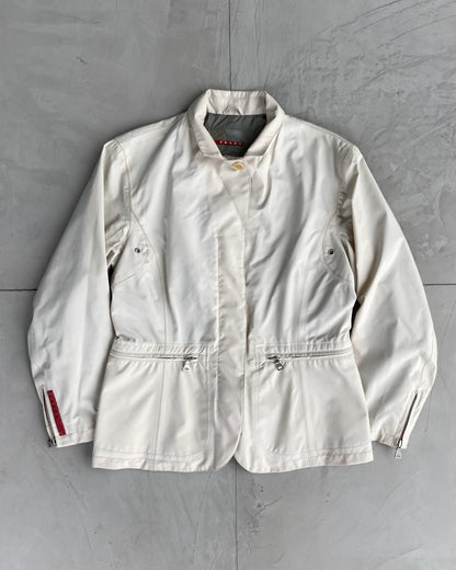 PRADA SPORT AW02 NYLON BLAZER JACKET - M