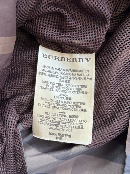 Burberry Brit Lightweight Brown Novacheck Rain Mac Coat