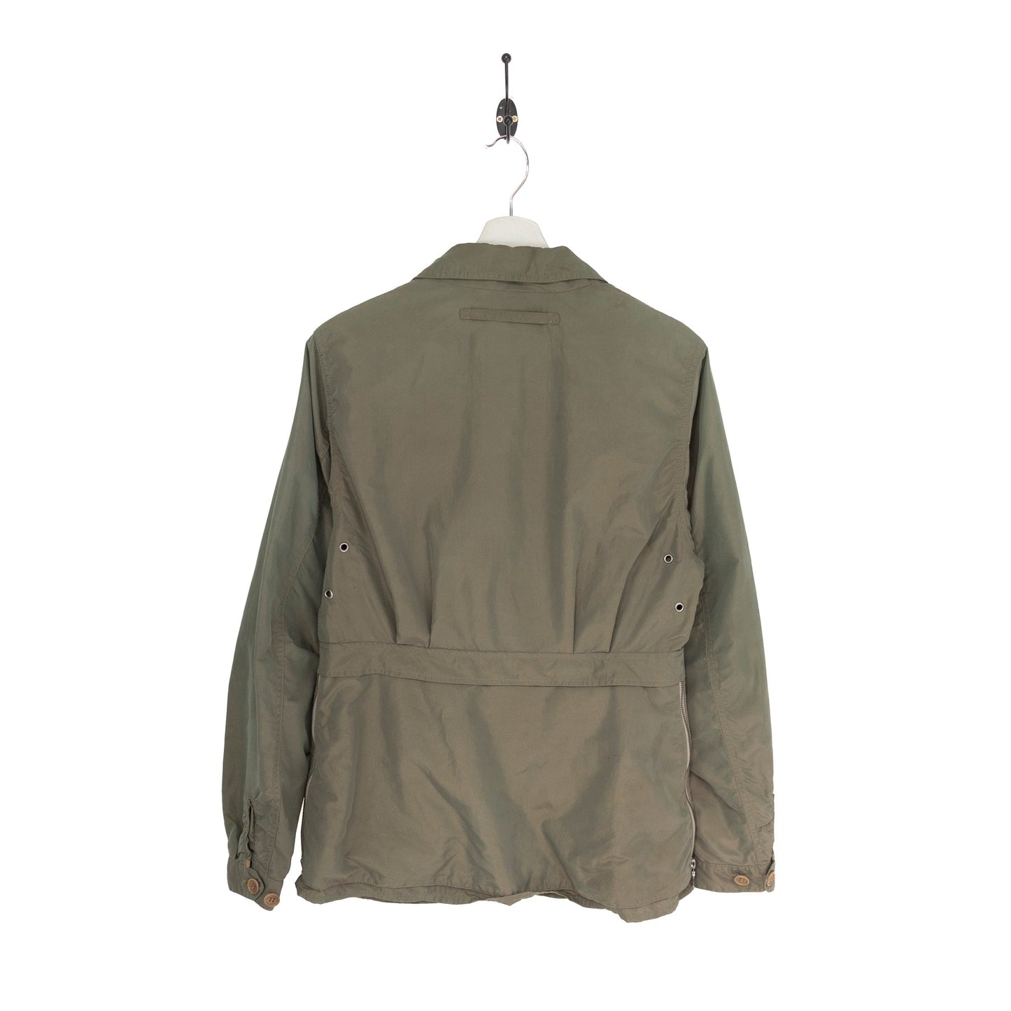 Prada Iridescent Waterproof Button Up Jacket