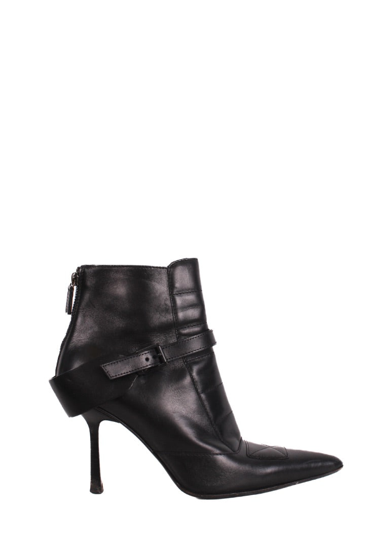 Gucci Ankle Boot Heels Black 5.5 | O/S, Black