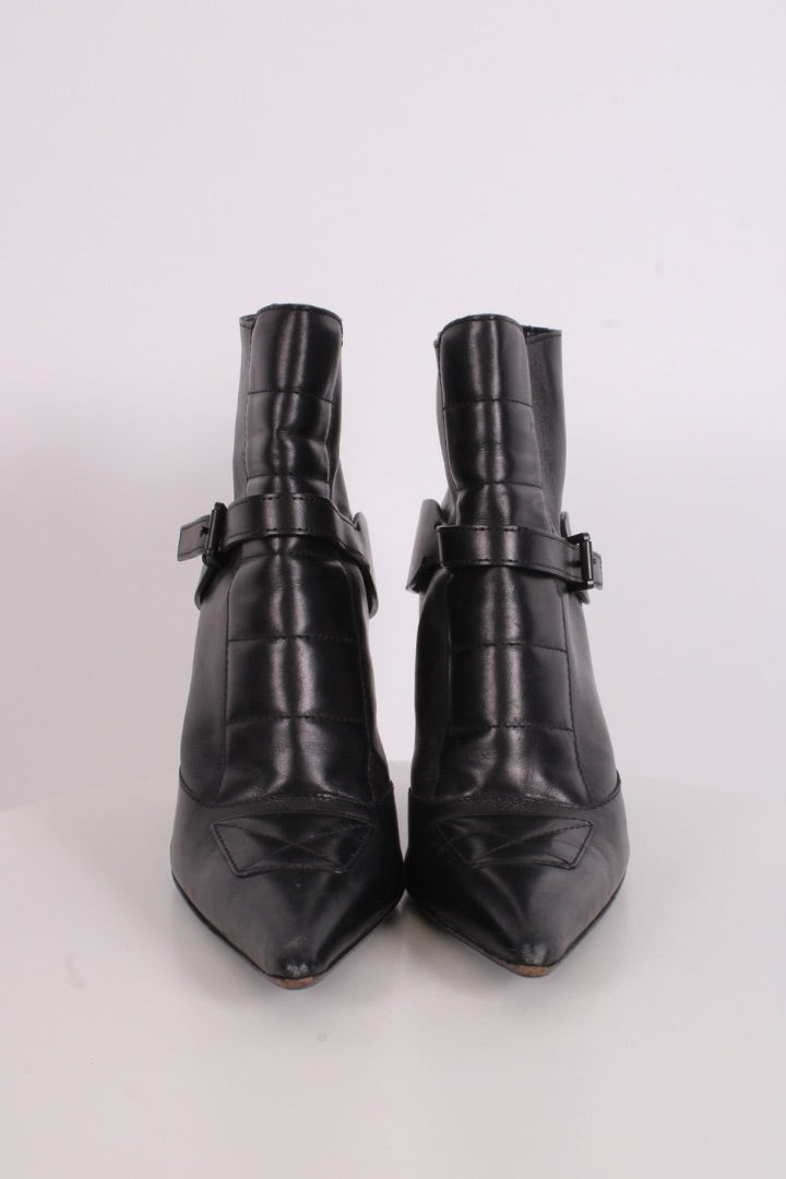 Gucci Ankle Boot Heels Black 5.5 | O/S, Black