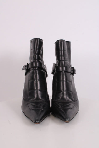 Gucci Ankle Boot Heels Black 5.5 | O/S, Black