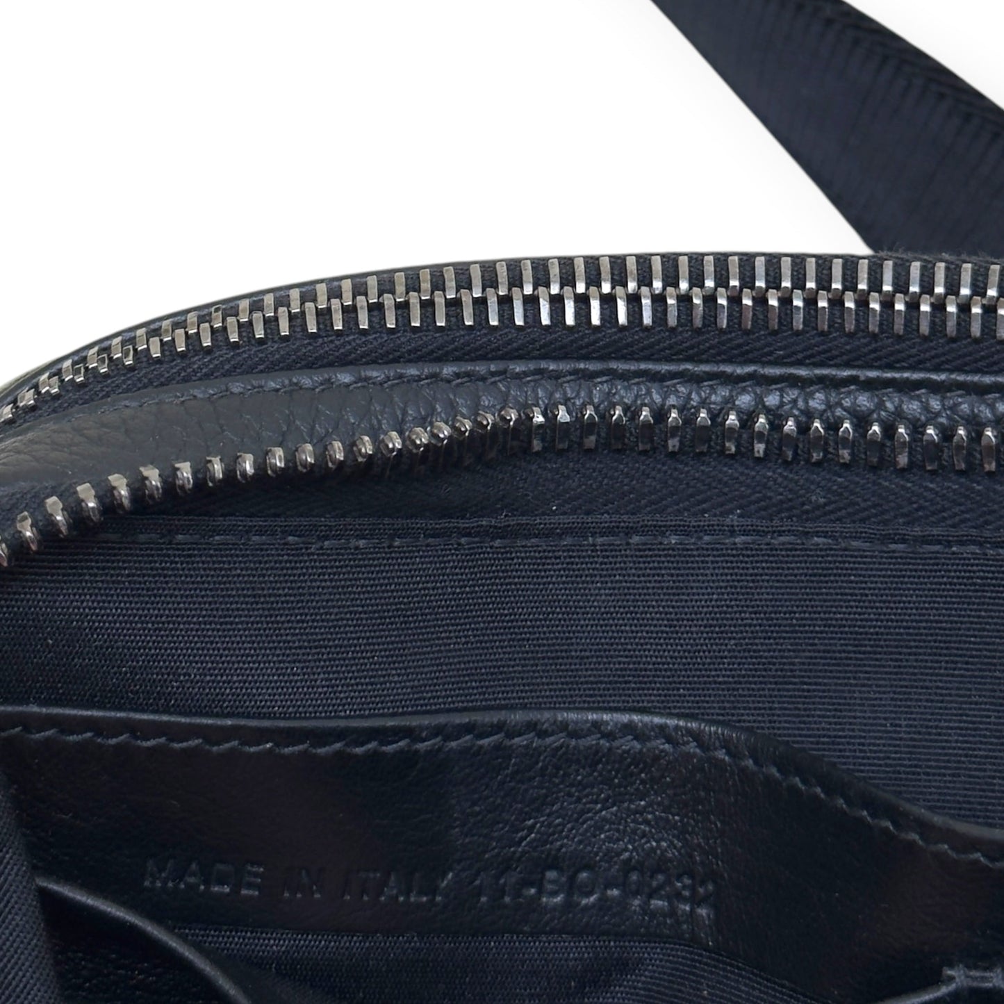 DIOR OBLIQUE JACQUARD ZIPPED POUCH WITH STRAP BLACK S | O/S, Black