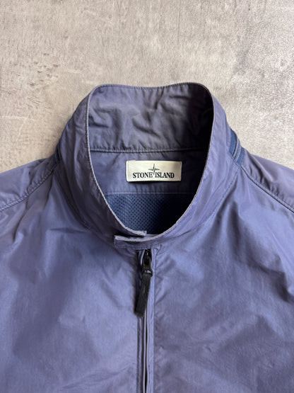 Stone Island S/S 2014 Micro Reps Ribbed Collar Purple Tech Jacket