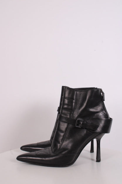 Gucci Ankle Boot Heels Black 5.5 | O/S, Black