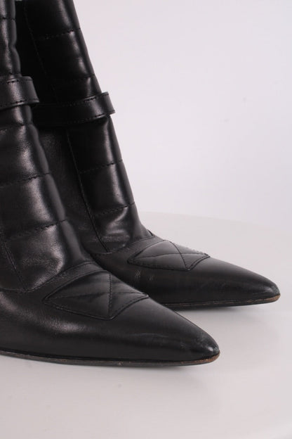 Gucci Ankle Boot Heels Black 5.5 | O/S, Black
