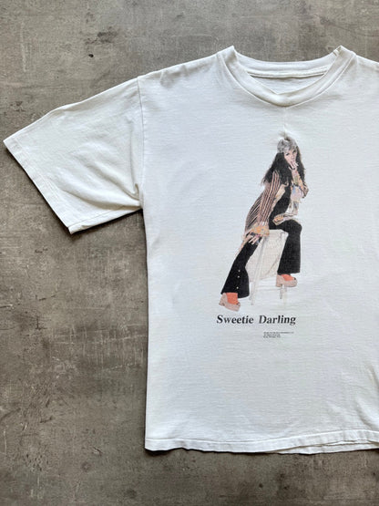 1995 Absolutely Fabulous 'Sweetie Darling' Graphic Tee | Medium, Multicoloured