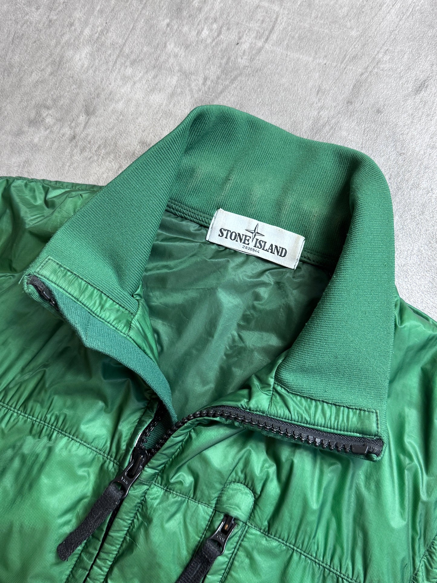 Stone Island S/S 2012 Micro Ripstop Tyvek Shield Lightweight Tech Bomber