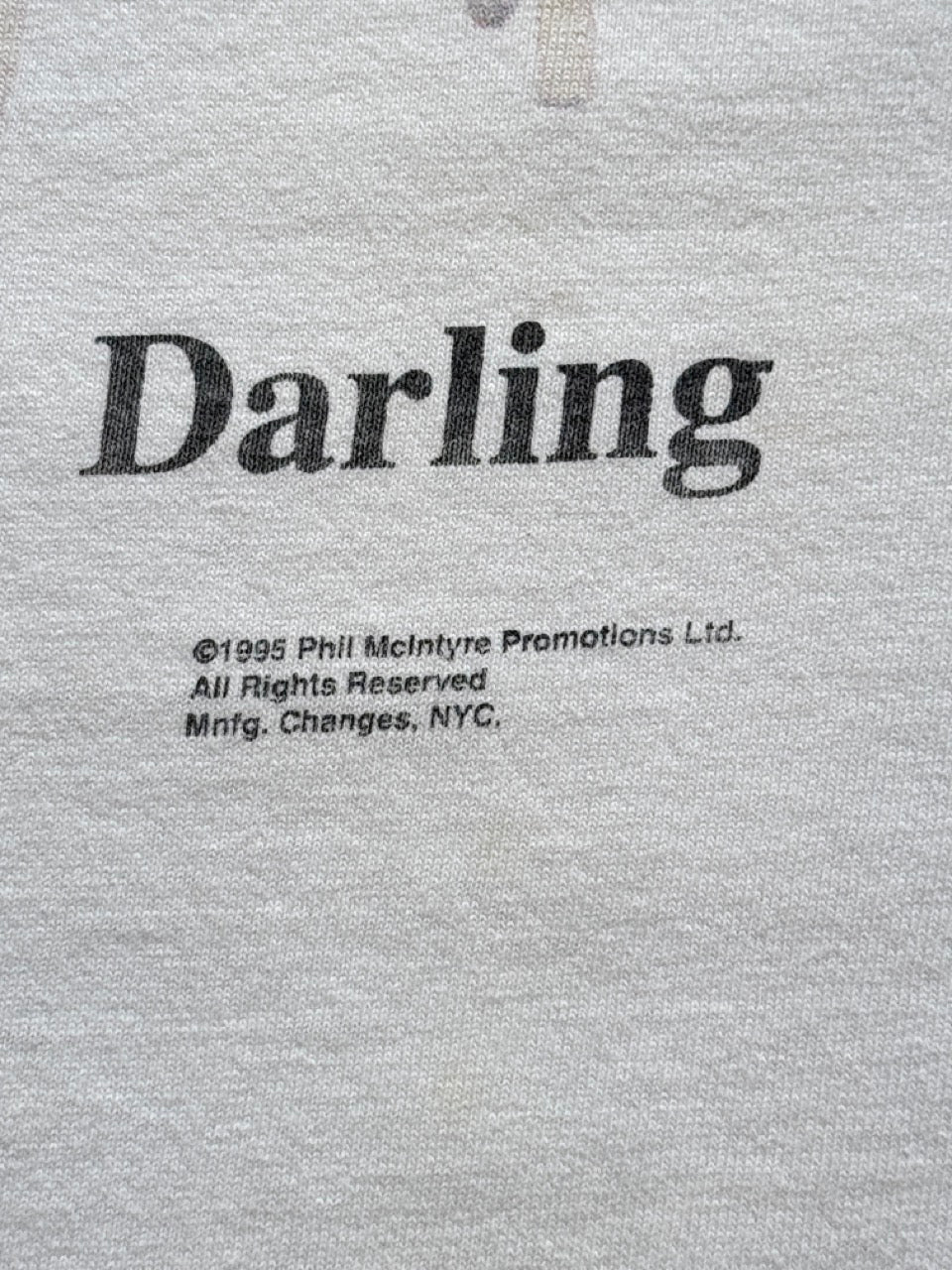 1995 Absolutely Fabulous 'Sweetie Darling' Graphic Tee | Medium, Multicoloured