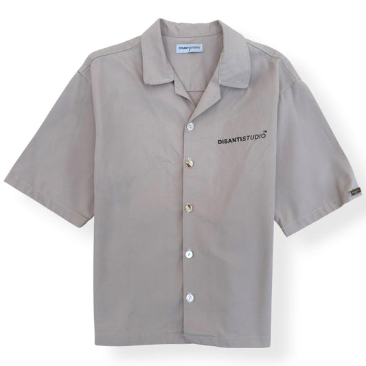 DI SANTI STUDIO CAMP COLLAR SHIRT ECRU S | Small, Ecru
