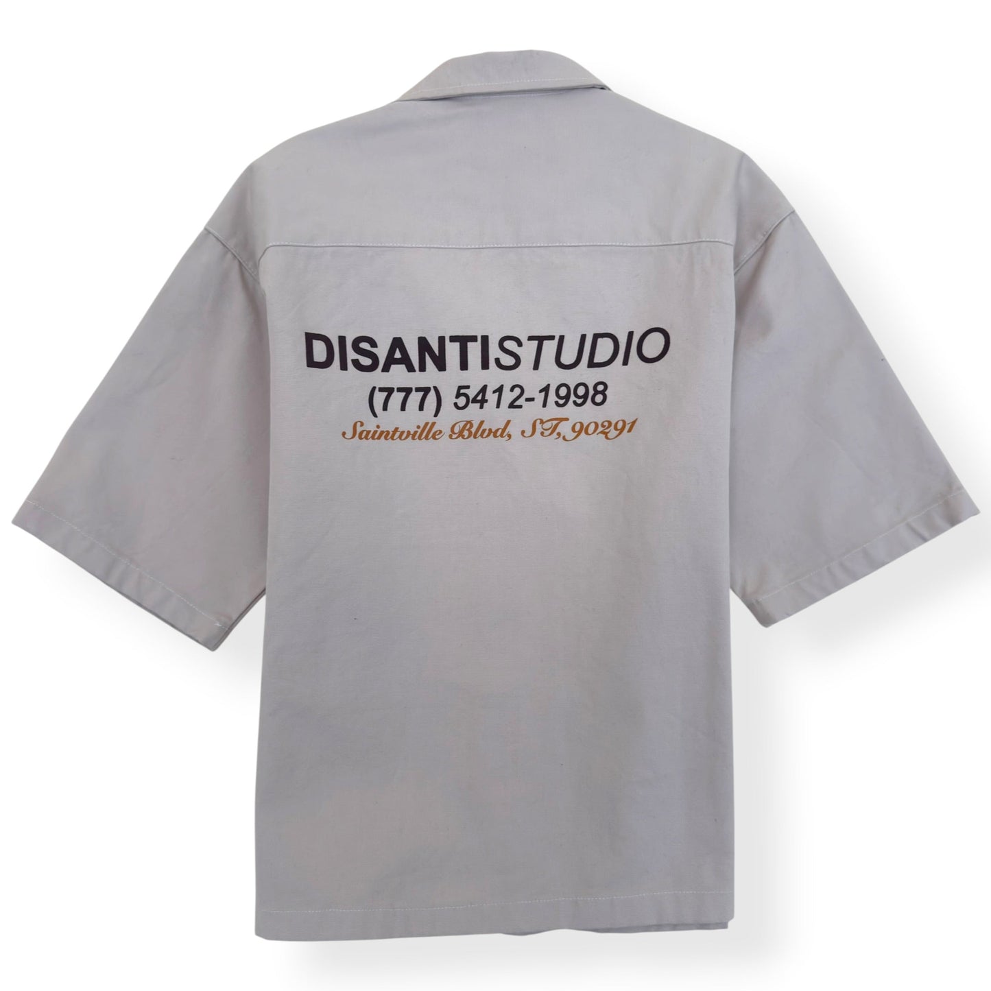 DI SANTI STUDIO CAMP COLLAR SHIRT ECRU S | Small, Ecru