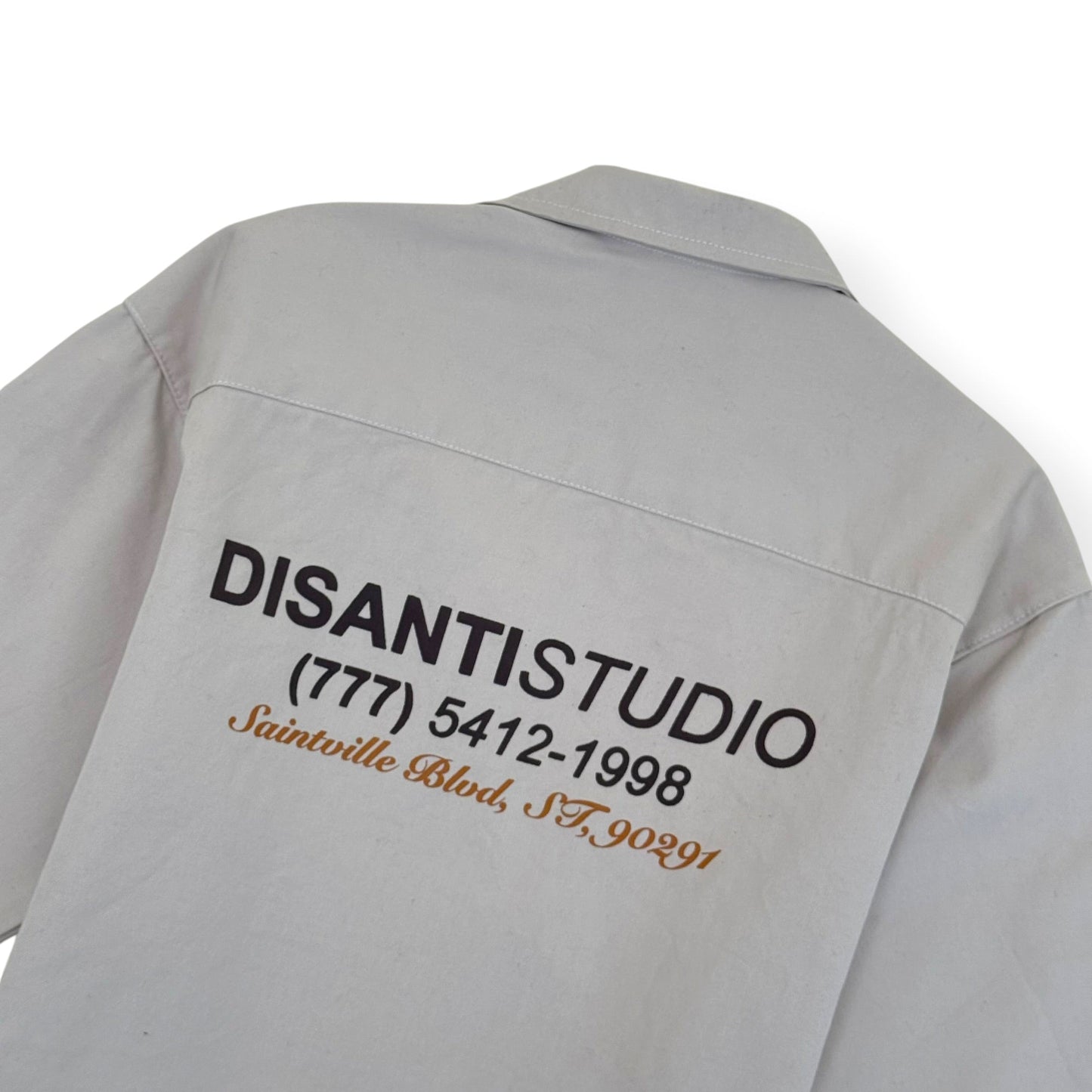 DI SANTI STUDIO CAMP COLLAR SHIRT ECRU S | Small, Ecru