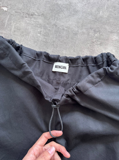 VT Rework: Porsche Motorsport Oversized Balloon Cargo Shorts | Medium, Multicoloured