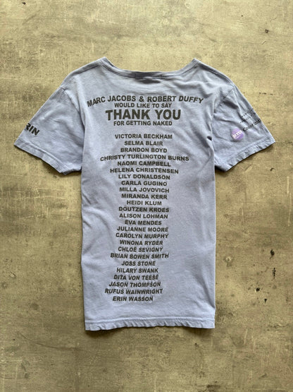 2000's Marc Jacobs 'Protect The Skin You're In' Erin Wasson Graphic Tee | Small, Multicoloured