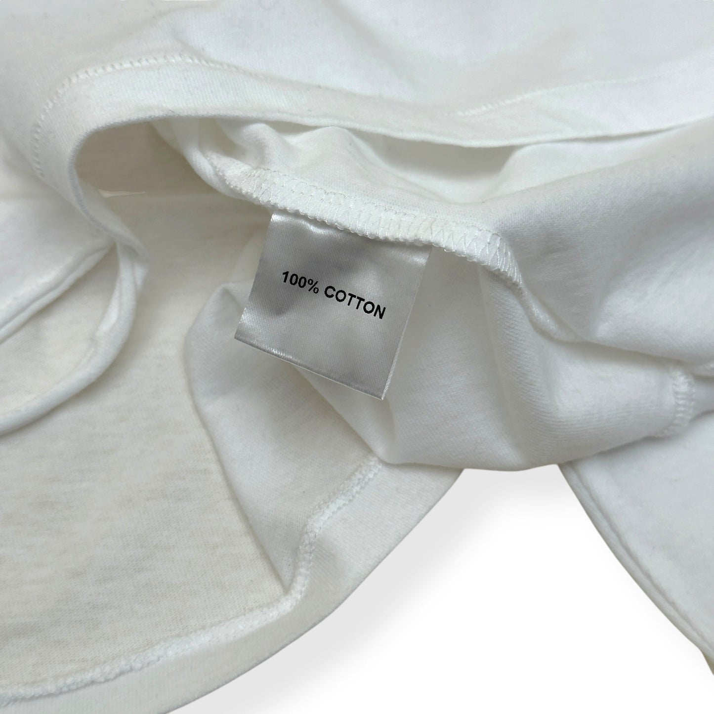 DI SANTI STUDIO SAINT LONG SLEEVE CROPPED T-SHIRT WHITE S | Small, White