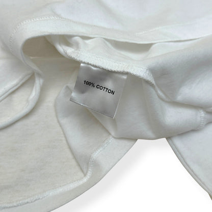 DI SANTI STUDIO SAINT LONG SLEEVE CROPPED T-SHIRT WHITE S | Small, White
