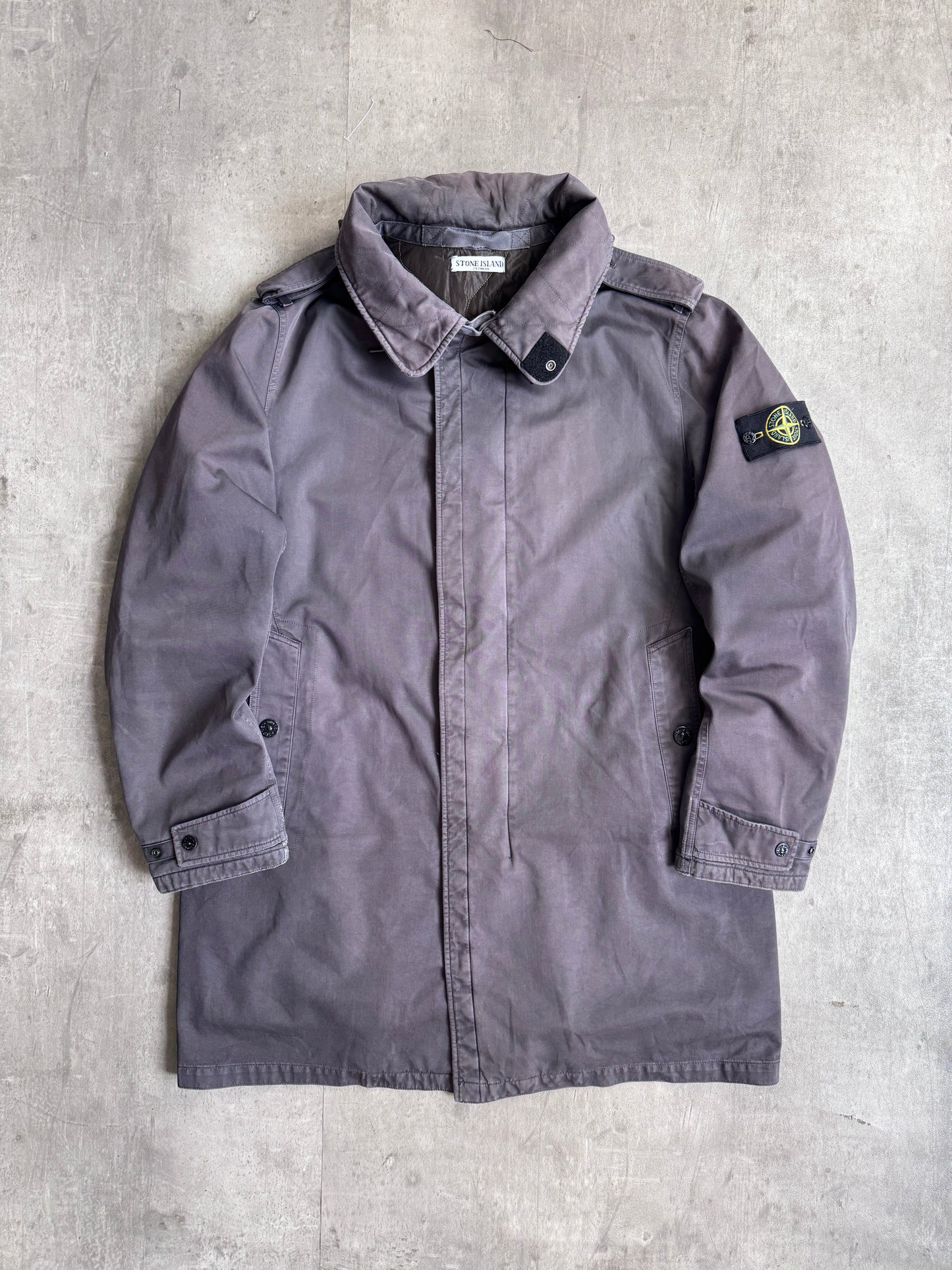 Stone Island A/W 2011 Raso-R Military Quilt Parka Jacket