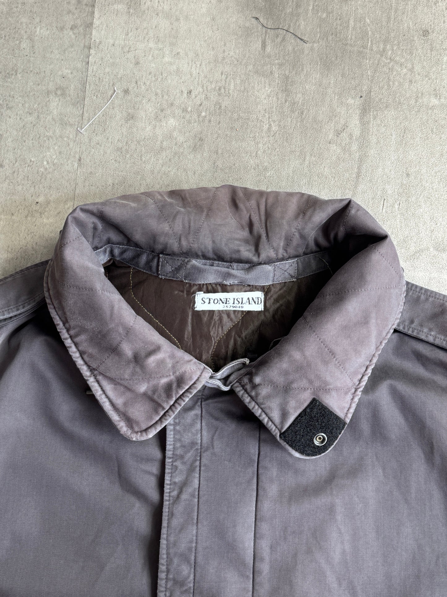 Stone Island A/W 2011 Raso-R Military Quilt Parka Jacket