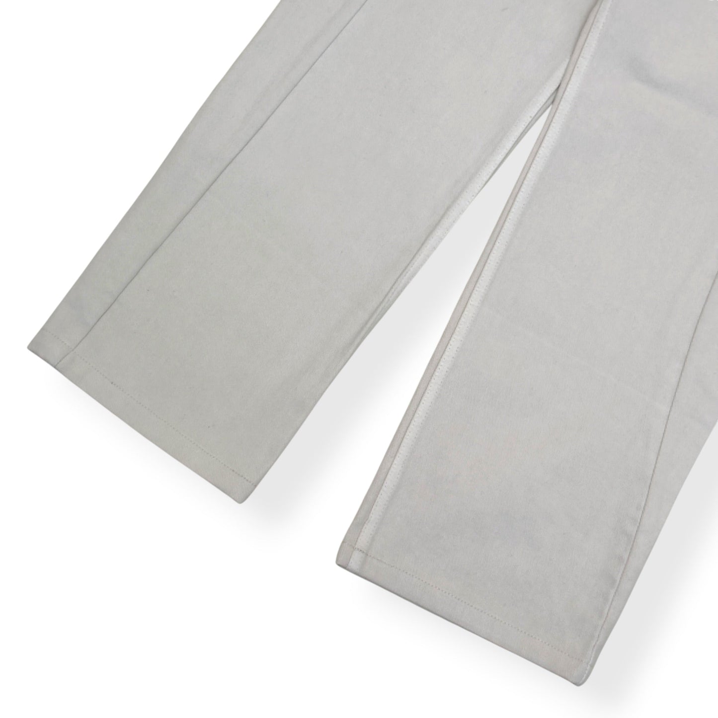 LE17SEPTEMBRE ONE TUCK WIDE DENIM JEANS IVORY 46 / XS | XS, Ivory