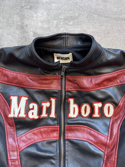VT Rework : Marlboro Corset Style Racing Jacket | Medium, Multicoloured