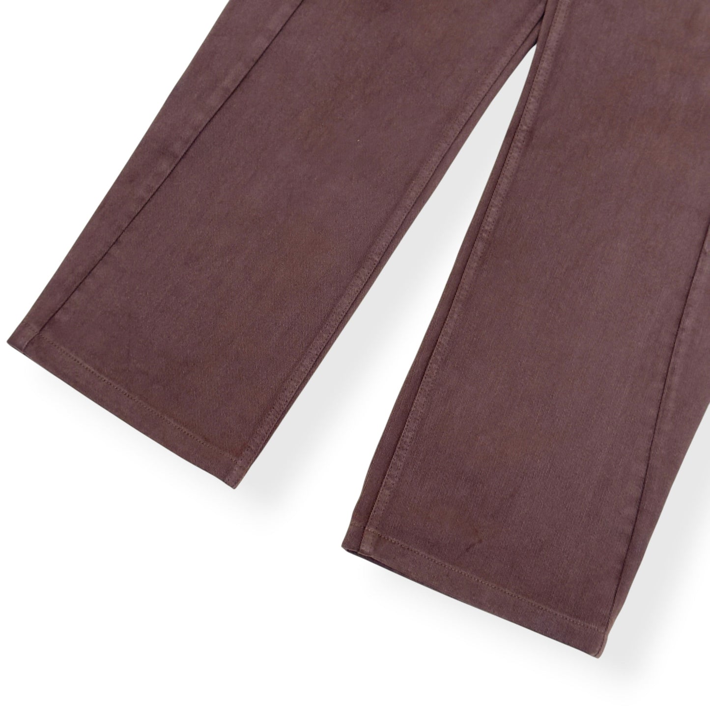 LE17SEPTEMBRE ONE TUCK WIDE DENIM JEANS BROWN 46 / XS | XS, Brown