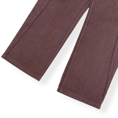 LE17SEPTEMBRE ONE TUCK WIDE DENIM JEANS BROWN 46 / XS | XS, Brown