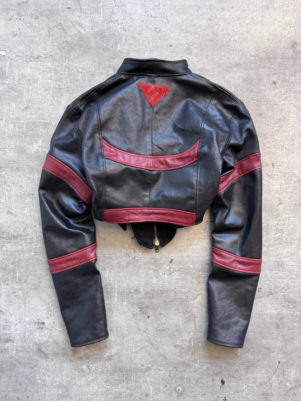 VT Rework : Marlboro Corset Style Racing Jacket | Medium, Multicoloured