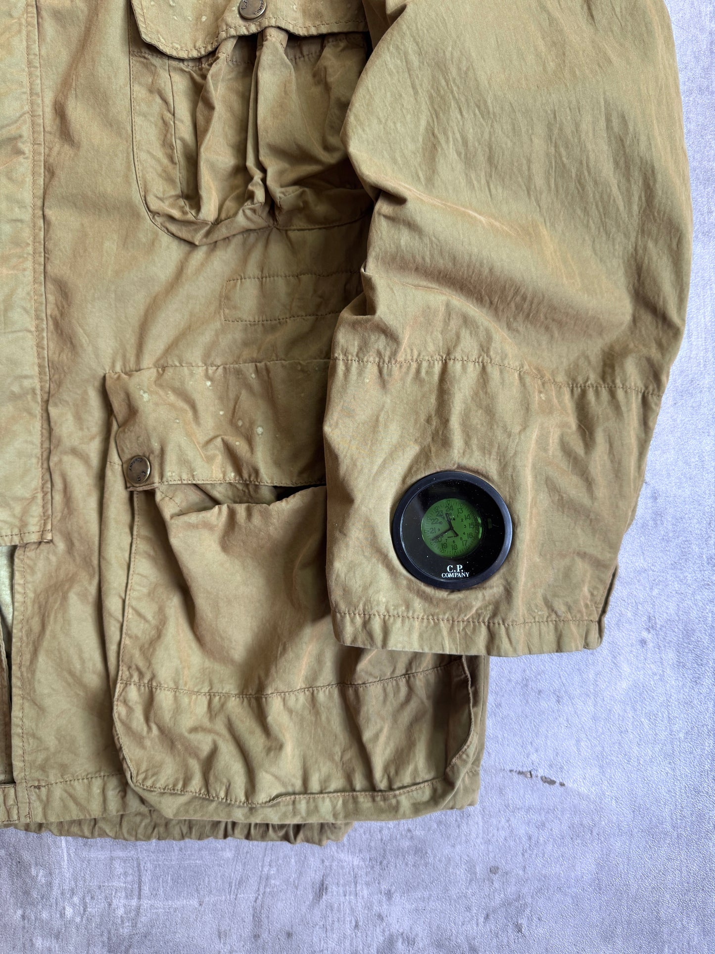 C.P. Company 1990's Millie Miglia Khaki Utility Field Jacket