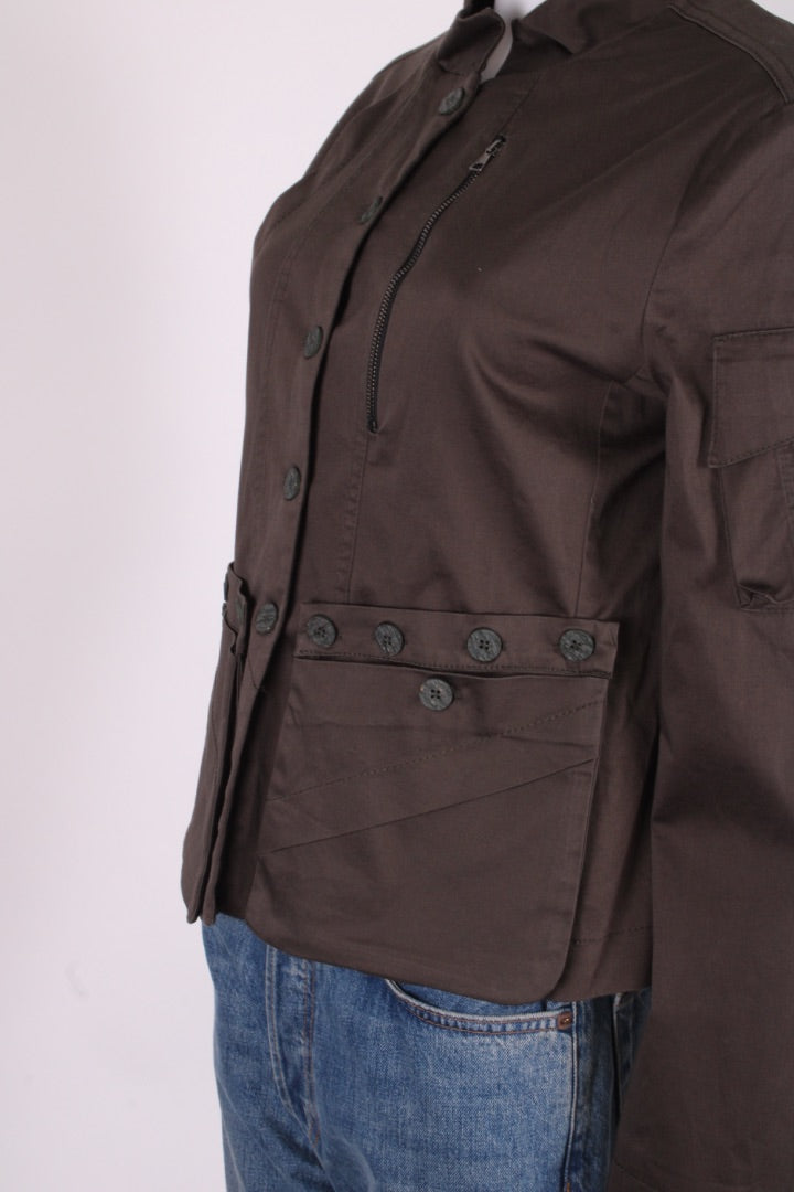 Lotus Eaters Detachable Pocket Jacket Green S | Small, Green