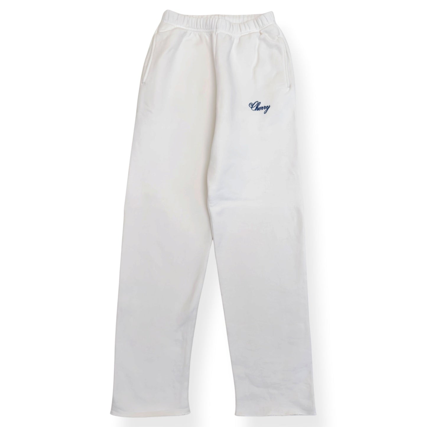 CHERRY LA SWEATPANTS WHITE S | Small, White