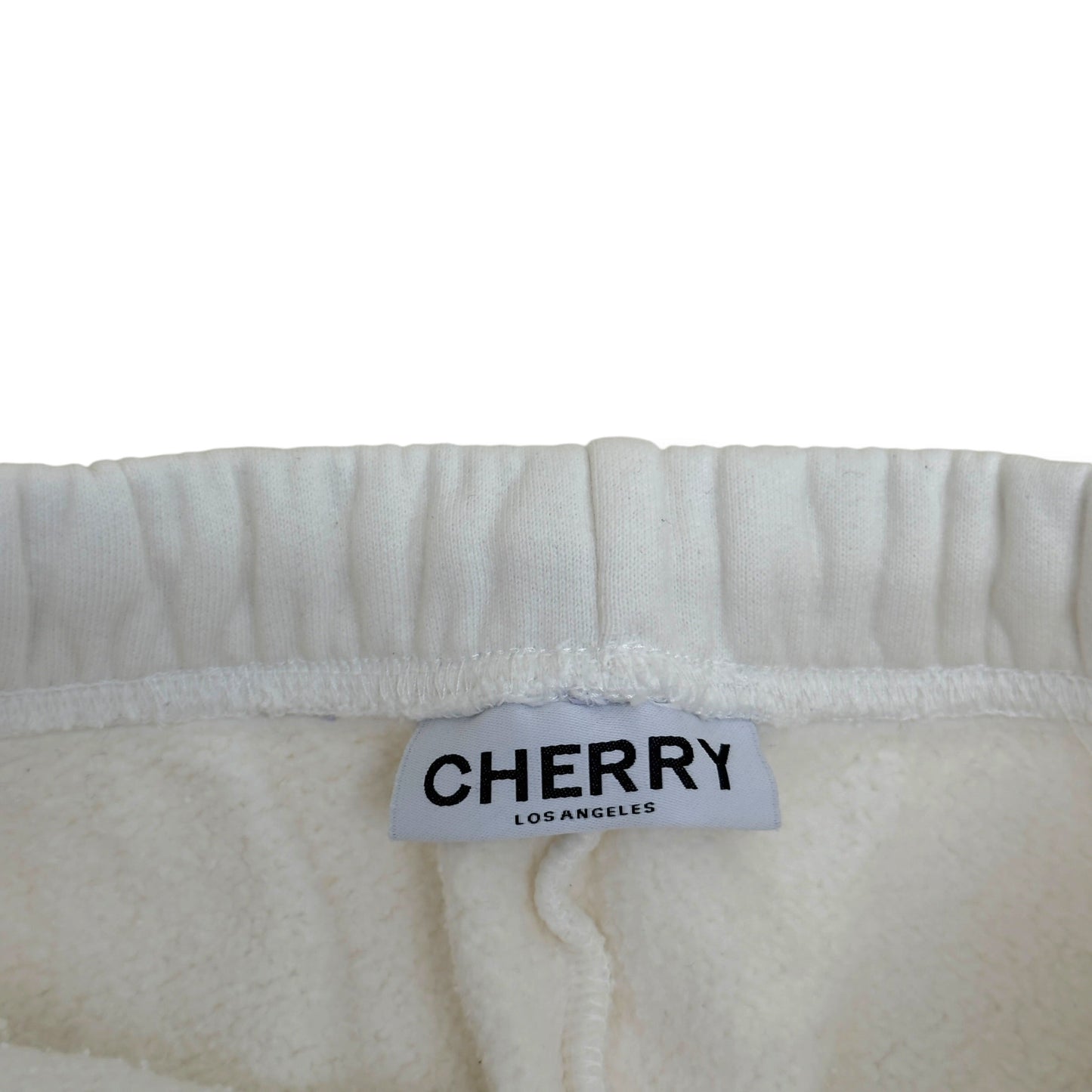 CHERRY LA SWEATPANTS WHITE S | Small, White