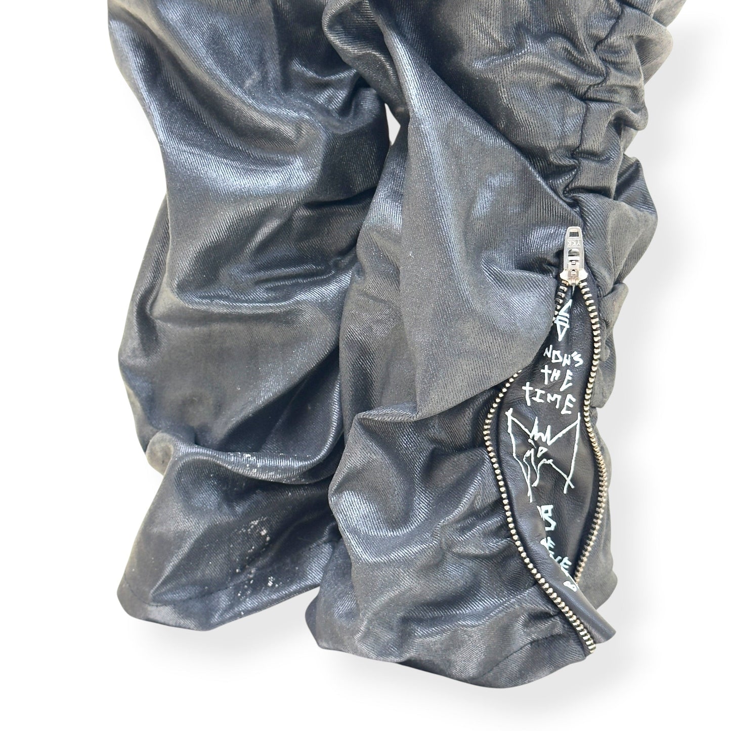 MARC JACQUES BURTON STACK PANT BLACK W32 / M | Medium, Black