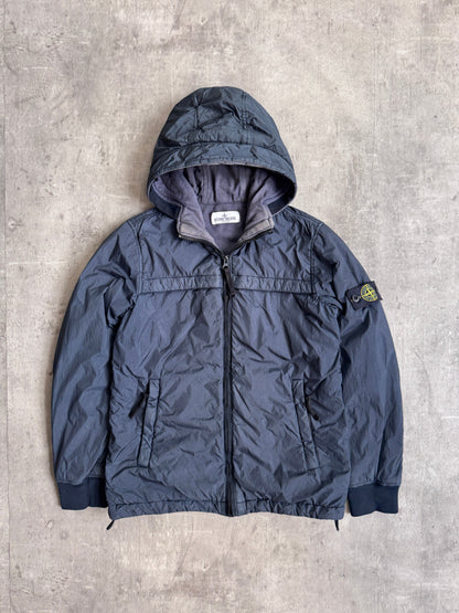 Stone Island Junior A/W 2014 Crinkle Nylon Insulated Navy Jacket