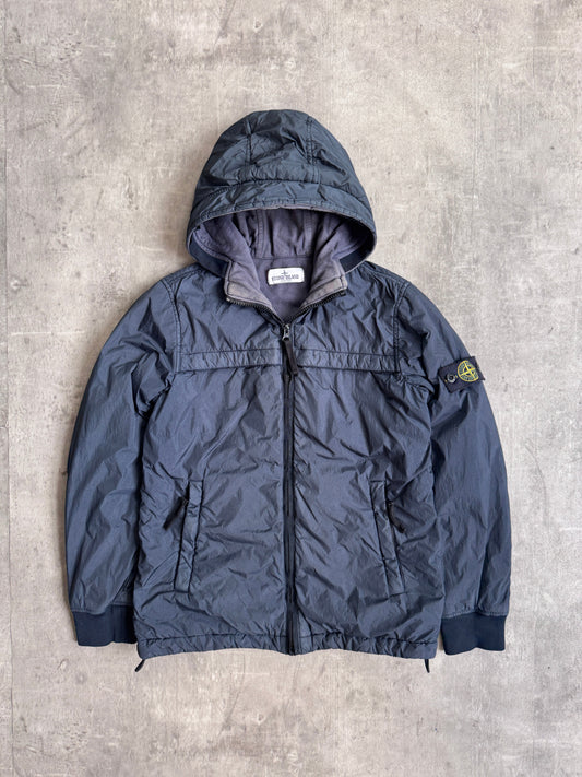 Stone Island Junior A/W 2014 Crinkle Nylon Insulated Navy Jacket