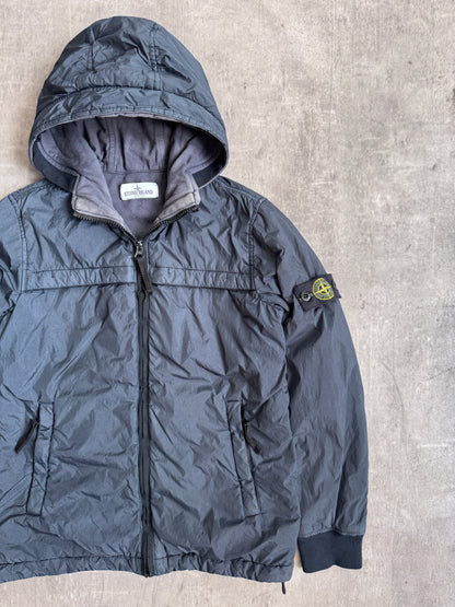 Stone Island Junior A/W 2014 Crinkle Nylon Insulated Navy Jacket