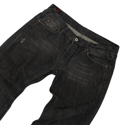 Evisu Black Seagull Pocket Denim Jeans