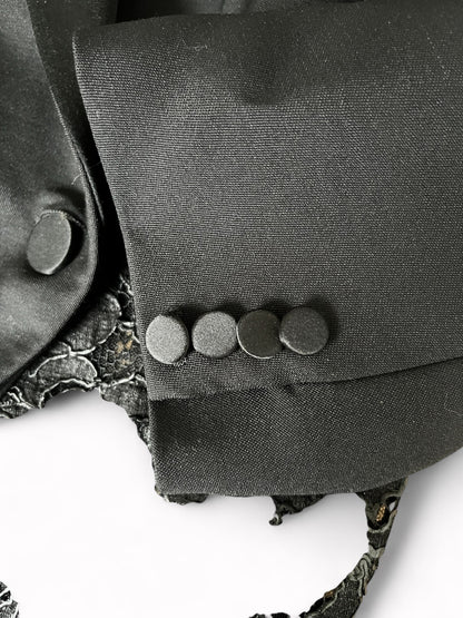 AW22 Alexander McQueen Sample Slash Lace Blazer