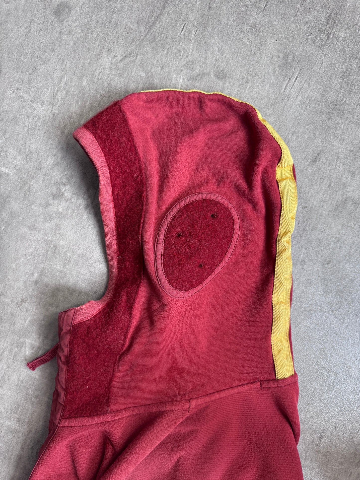 Stone Island A/W 2010 Contrast Stripe Tanker Hood Terry Lined Sweatshirt