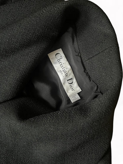 Christian Dior Cropped Scarf Blazer