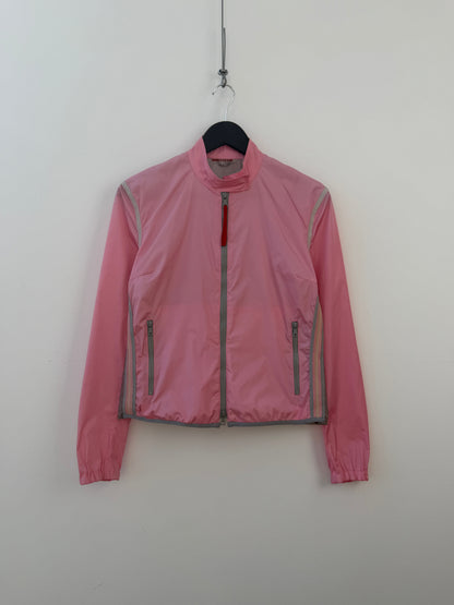 Prada Sport Spring Summer 2000 Gel Seams Jacket | O/S, Red