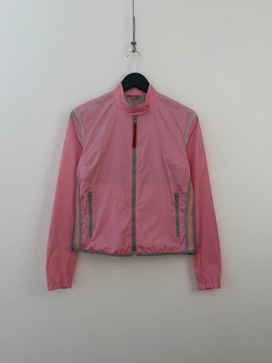 Prada Sport Spring Summer 2000 Gel Seams Jacket | O/S, Red