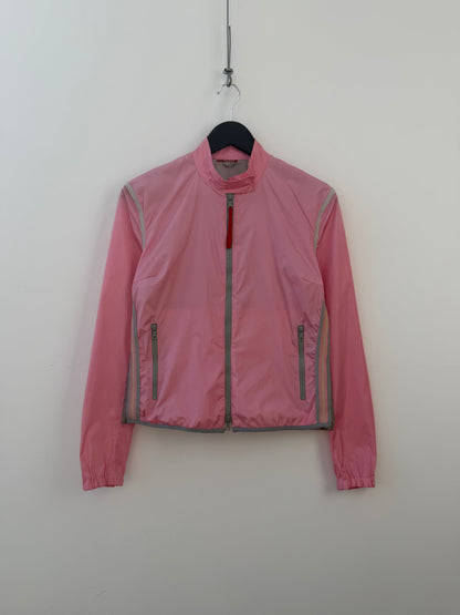Prada Sport Spring Summer 2000 Gel Seams Jacket | O/S, Red
