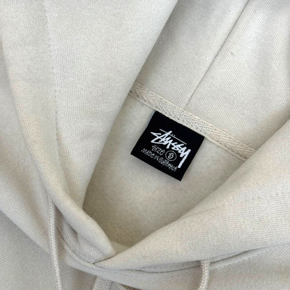 STÜSSY STOCK LOGO HOODIE ECRU S | Small, Ecru